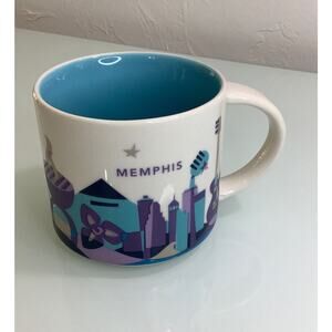 Starbucks You Are Here Collection Mug Memphis EUC